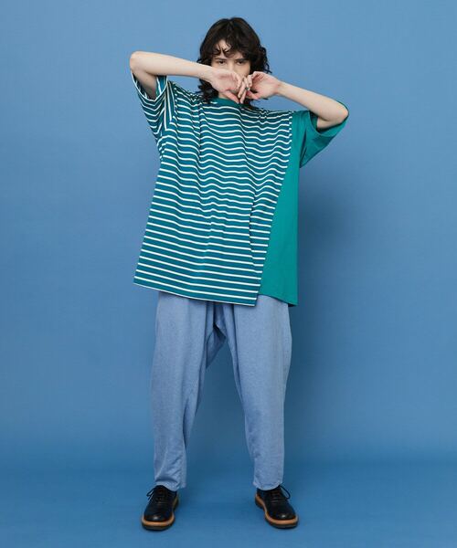 FRAPBOIS（フラボア）の「シャコウボーダー カットソー（Tシャツ/カットソー・レディース・エメラルド/ブラック・1）」の20枚目の写真