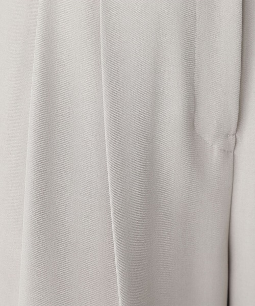 NATURAL BEAUTY BASIC(ナチュラルビューティーベーシック)の「◇ダブルタックワイドパンツ(その他パンツ・レディース・ベージュ/ダークブラウン・MEDIUM/SMALL)」の3枚目の写真