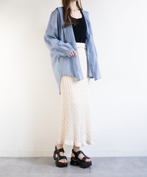 Fabby fabby(ファビィーファビィー)の「厚底パフィーサイドベルトサンダル(サンダル・レディース・ブラック・MEDIUM/LARGE/SMALL)」の10枚目の写真