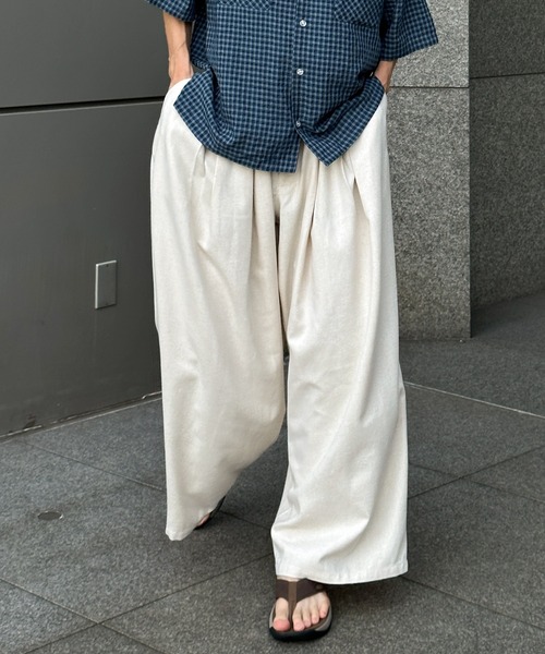 【美品】PT01 ベージュ リネンパンツ50 楽天市場】**残りわずか/いち期いち会**ウエストゴム 体型カバー