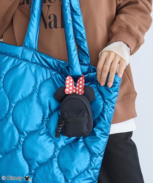 Disney（ディズニー）の「【MICKEY(ミッキー) / 別注】 リュック型シルエットミニポーチ（ポーチ・レディース・ブラック/レッド/オフホワイト/その他7/その他1/その他2/その他3/その他5/シルバー/ナチュラル/その他9/その他8/その他4・FREE）」の7枚目の写真