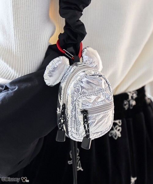 Disney（ディズニー）の「【MICKEY(ミッキー) / 別注】 リュック型シルエットミニポーチ（ポーチ・レディース・ブラック/レッド/オフホワイト/その他7/その他1/その他2/その他3/その他5/シルバー/ナチュラル/その他9/その他8/その他4・FREE）」の19枚目の写真