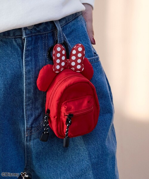 Disney（ディズニー）の「【MICKEY(ミッキー) / 別注】 リュック型シルエットミニポーチ（ポーチ・レディース・ブラック/レッド/オフホワイト/その他7/その他1/その他2/その他3/その他5/シルバー/ナチュラル/その他9/その他8/その他4・FREE）」の21枚目の写真