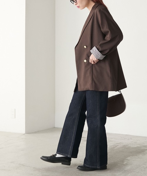 【極美品】　アルアバイル　紺ブレ　金ボタン　テーラードジャケット　ダブル　S 極美品】 アルアバイル 紺ブレ 金ボタン テーラードジャケット