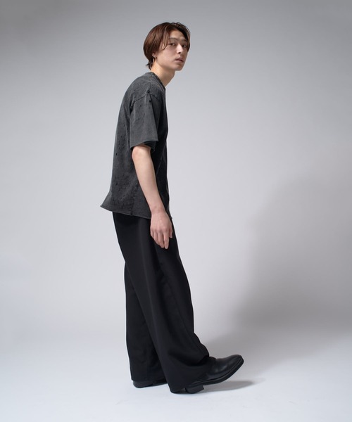 Lui's（ルイス）の「カーブスラックス（スラックス・メンズ・ブラック/チャコールグレー・S/M）」の18枚目の写真