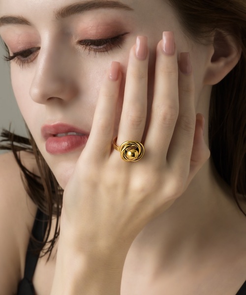 muku（ムク）の「ローズリング（リング・レディース・シルバー/ゴールド・FREE）」の7枚目の写真