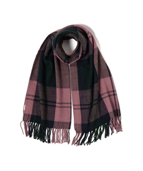 セール】チェック柄 大判ストール（マフラー）｜BEAMS HEART（ビームス