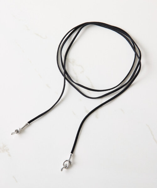 PAPILLONNER（パピヨネ）の「ノットコードチョーカー（チョーカー・レディース・シルバー/ゴールド・FREE）」の5枚目の写真