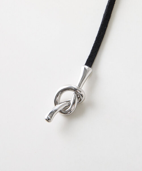 PAPILLONNER（パピヨネ）の「ノットコードチョーカー（チョーカー・レディース・シルバー/ゴールド・FREE）」の7枚目の写真