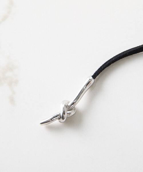 PAPILLONNER（パピヨネ）の「ノットコードチョーカー（チョーカー・レディース・シルバー/ゴールド・FREE）」の8枚目の写真