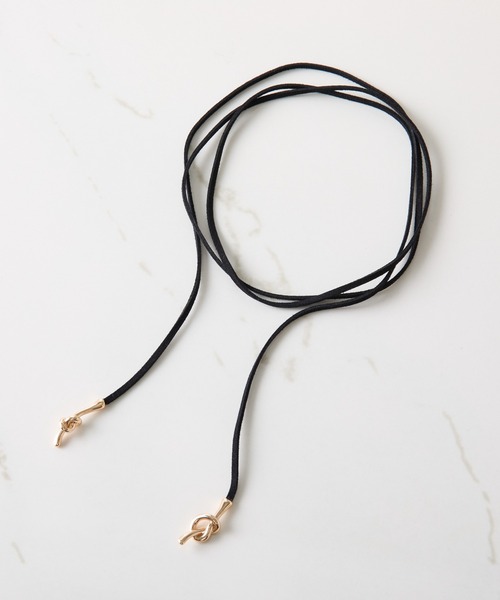 PAPILLONNER（パピヨネ）の「ノットコードチョーカー（チョーカー・レディース・シルバー/ゴールド・FREE）」の15枚目の写真