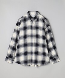 オンブレチェックレギュラーシャツ