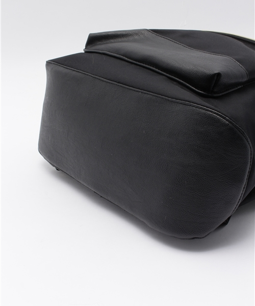 one after another NICE CLAUP（ワンアフターアナザーナイスクラップ）の「★【mer11月号掲載 ナイスクラップ】ナイロンリュック（バックパック/リュック・レディース・アイボリー/ブラック/カーキ・FREE）」の10枚目の写真