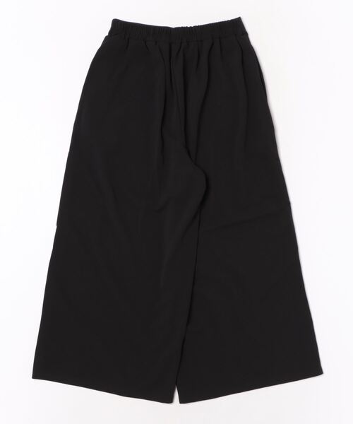 BELLUNA PLUS(ベルーナ)の「ジョーゼット素材サイドボタンワイドパンツ(その他パンツ・レディース・ネイビー/ベージュ/ブラック/オリーブ・MEDIUM/LARGE/SMALL/X-LARGE)」の5枚目の写真