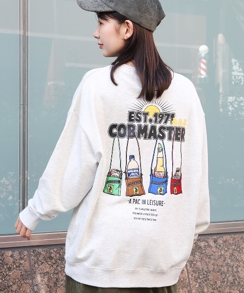 セール】COBMASTER クージー刺繍プルオーバー【ユニセックス