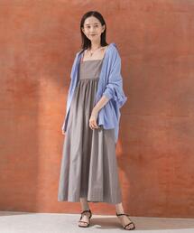 URBAN RESEARCH ROSSO WOMEN | バックギャザーレイヤードワンピース(ワンピース)