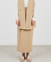 cloenc | カットジョーゼットタイトスカート(スカート)