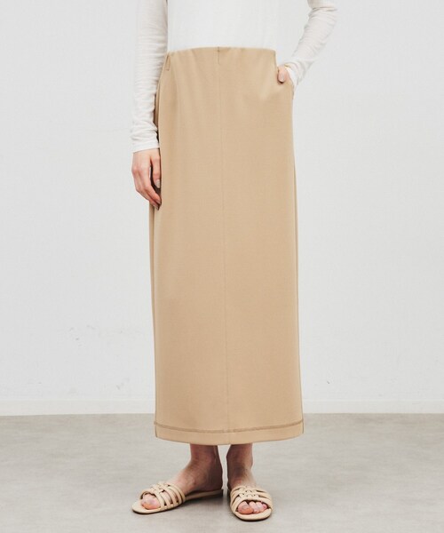 cloenc（クロエンス）の「◆【セットアップ／手洗い可】カットジョーゼットタイトスカート（スカート・レディース・ブラック/ナチュラル/ブルー系その他/ブラウン系・01/02/03）」の15枚目の写真