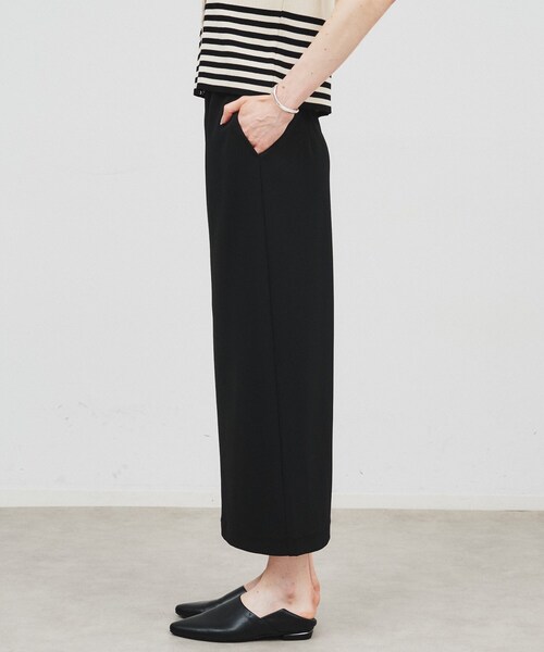 cloenc（クロエンス）の「◆【セットアップ／手洗い可】カットジョーゼットタイトスカート（スカート・レディース・ブラック/ナチュラル/ブルー系その他/ブラウン系・01/02/03）」の14枚目の写真