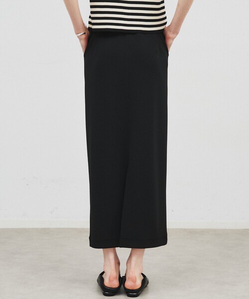 cloenc（クロエンス）の「◆【セットアップ／手洗い可】カットジョーゼットタイトスカート（スカート・レディース・ブラック/ナチュラル/ブルー系その他/ブラウン系・01/02/03）」の6枚目の写真