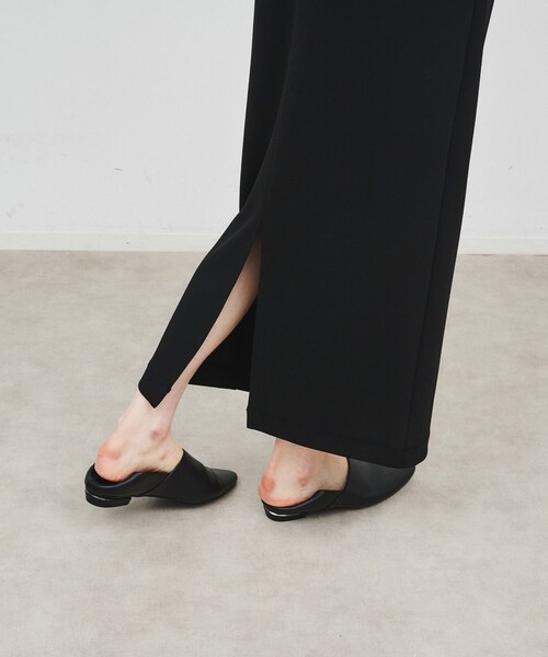 cloenc（クロエンス）の「◆【セットアップ／手洗い可】カットジョーゼットタイトスカート（スカート・レディース・ブラック/ナチュラル/ブルー系その他/ブラウン系・01/02/03）」の16枚目の写真