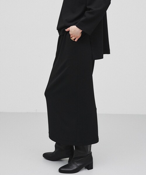 cloenc（クロエンス）の「◆【セットアップ／手洗い可】カットジョーゼットタイトスカート（スカート・レディース・ブラック/ナチュラル/ブルー系その他/ブラウン系・01/02/03）」の20枚目の写真