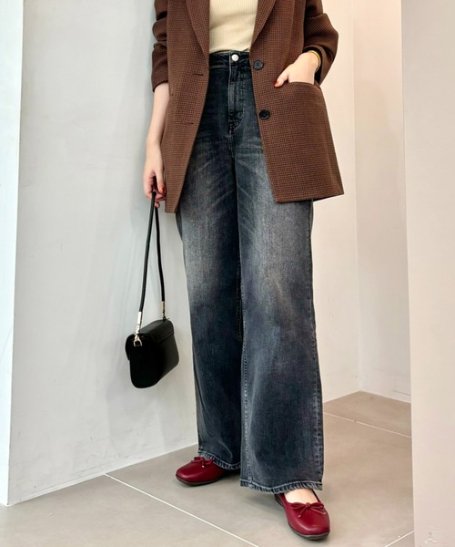 ORiental TRaffic（オリエンタルトラフィック）の「軽量 スクエアトゥバレエシューズ R-4009（バレエシューズ・レディース・レッド/グレー/ブラック/ブラック×ホワイト/ゴールド/ブルー・38/37/36/35/34/33/43/42/41/40/39）」の22枚目の写真