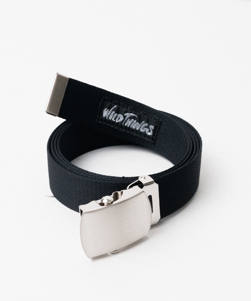 WILD THINGS（ワイルドシングス）の「【WILD THINGS】GI BELT（ベルト・メンズ・カーキ/ブラック/グレー/ベージュ/ホワイト/ダークブラウン・FREE）」の3枚目の写真