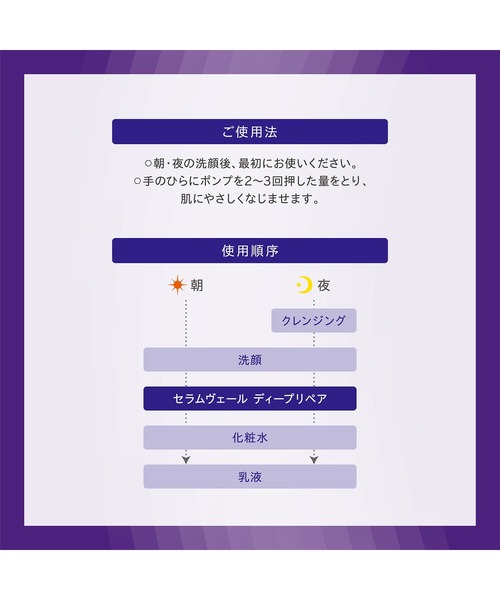 ONE BY KOSE（ワンバイコーセ―）の「医薬部外品 / セラム シールド バーム状密封美容液＋ セラムヴェール ディープリペア うるおい改善導入美容液（14mL）限定キット（美容液/オイル/クリーム・レディース・その他・FREE）」の7枚目の写真