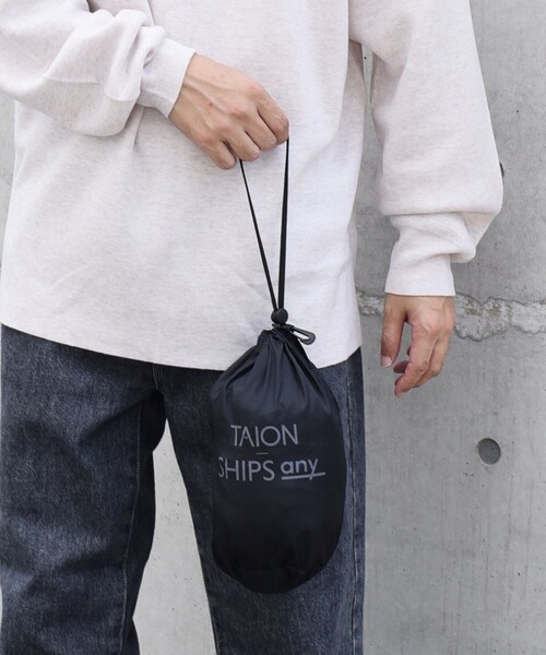 TAION(タイオン)の「【SHIPS any別注】TAION: 〈手洗い可能〉リバーシブル ナイロン インナー ダウン ベスト◇(ダウンベスト・メンズ・ダークブルー/ダークグレー/ブラック・X-LARGE/LARGE/MEDIUM/SMALL)」の15枚目の写真