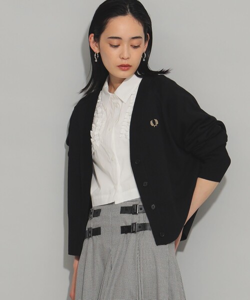 【セール】FRED PERRY / V-Neck Cardigan（カーディガン/ボレロ）｜FRED PERRY（フレッドペリー）