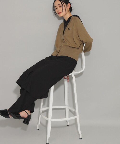 【セール】FRED PERRY / V-Neck Cardigan（カーディガン/ボレロ）｜FRED PERRY（フレッドペリー）