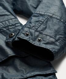 RRL（ダブル アール エル）の「オイルクロス フーデッド ジャケット