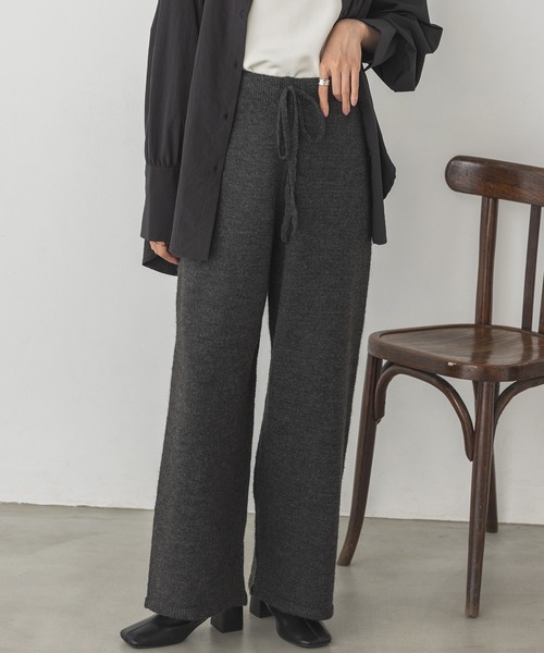 hunch（ハンチ）の「ウール混 ニットパンツ（その他パンツ）」 - WEAR