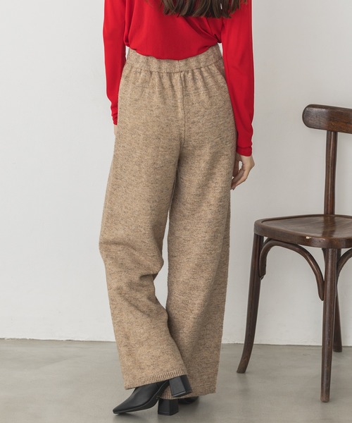 hunch（ハンチ）の「ウール混 ニットパンツ（その他パンツ）」 - WEAR