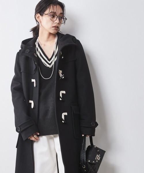 growth in the atticライダース型 ベルト ダッフルコートy2k CHIC STYLE（シックスタイル）の「ダッフルコート ＜大きい