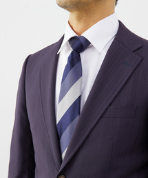 MEN'S MELROSE | ネイビーストライプネクタイ(ネクタイ)