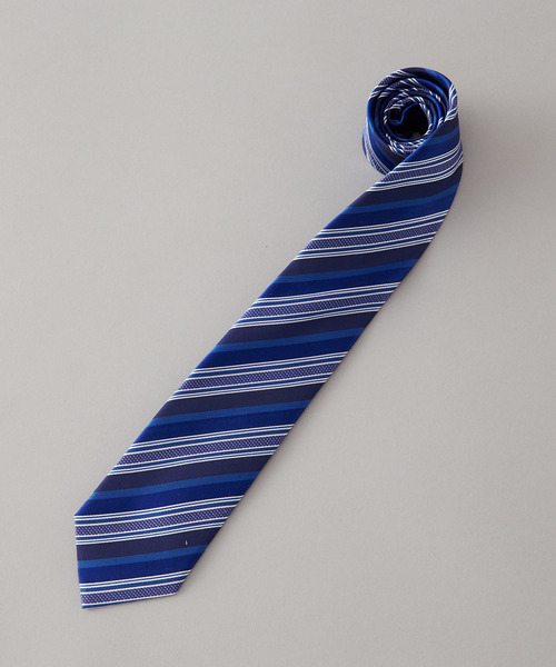 MEN'S MELROSE（メンズメルローズ）の「ネイビーストライプネクタイ（ネクタイ・メンズ・ブルー系その他2/ブルー系その他/ブルー系その他5/ブルー系その他4/ブルー系その他3・9）」の6枚目の写真