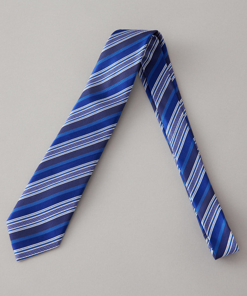 MEN'S MELROSE（メンズメルローズ）の「ネイビーストライプネクタイ（ネクタイ・メンズ・ブルー系その他2/ブルー系その他/ブルー系その他5/ブルー系その他4/ブルー系その他3・9）」の7枚目の写真