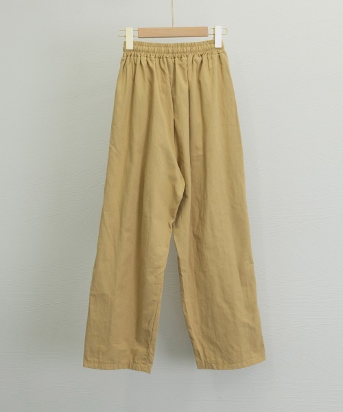 Miniministore（ミニミニストア）の「ワイドパンツ レディースキャロットパンツ（スラックス・レディース・ダークベージュ/オフホワイト/ブラック・L/M）」の22枚目の写真