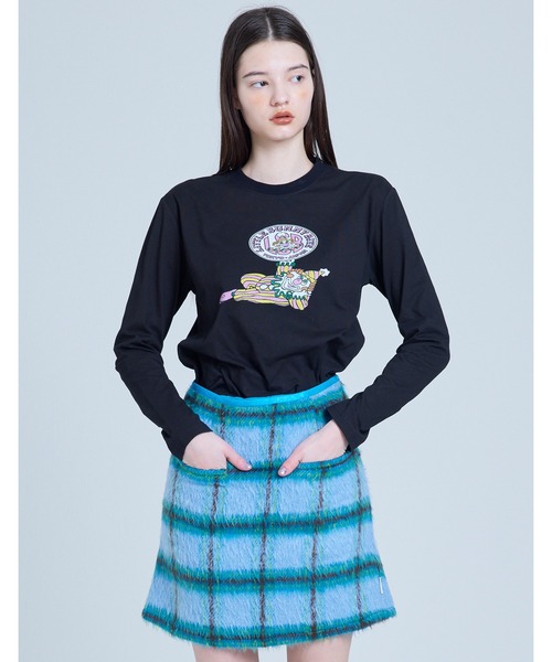 Pierrot mini long tee（Tシャツ/カットソー）｜Little sunny