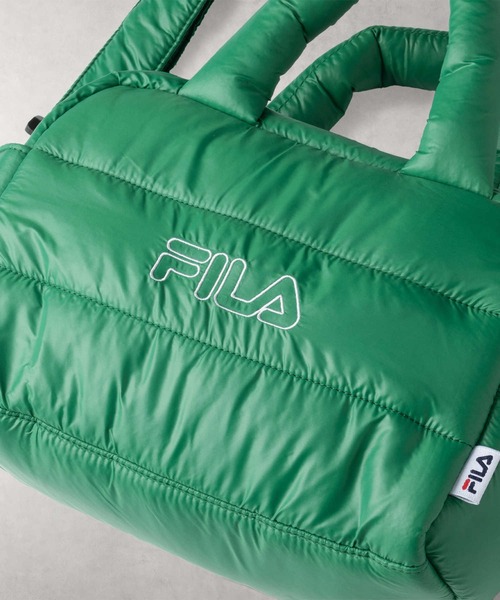 FILA(フィラ)の「【FILA】パファーミニボストン(ショルダーバッグ・レディース・グリーン/ブルー/ブラック・ONE SIZE)」の11枚目の写真