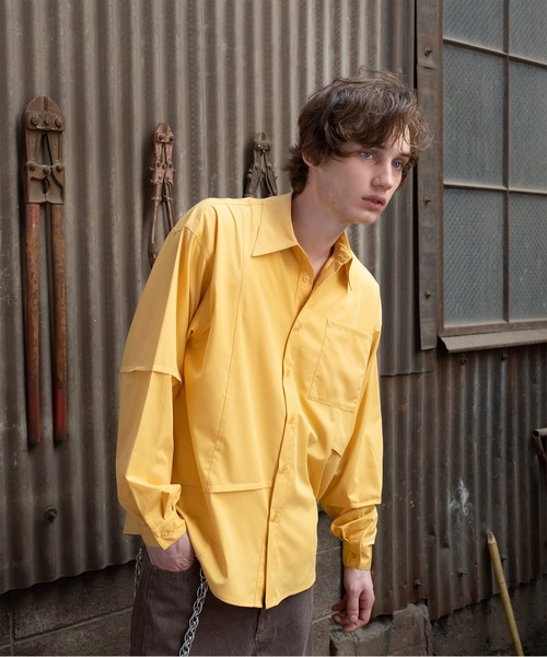 West Side Modern Regular Color Shirts/ウエストサイドモダンレギュラーカラーシャツ