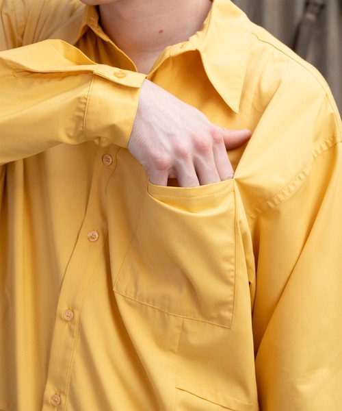 West Side Modern Regular Color Shirts/ウエストサイドモダンレギュラーカラーシャツ
