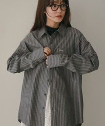 N WITH. | オーバーストライプシャツ(シャツ/ブラウス)