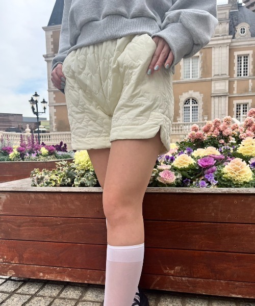 ハートキルティングパンツ（その他パンツ）｜MORE self LOVE