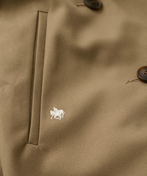 POLO BCS(ポロ ビーシーエス)の「【POLO BCS】VIS別注トレンチディテールワンピース【洗える】(ワンピース・レディース・ベージュ/ネイビー・FREE)」の12枚目の写真