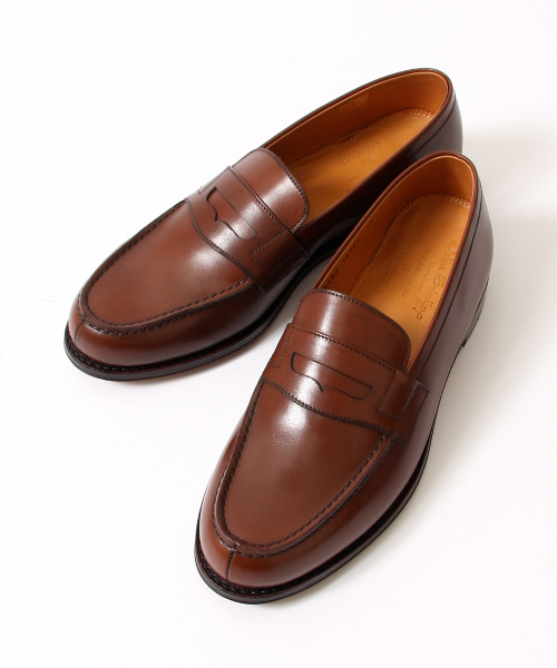 ABAHOUSE(アバハウス)の「【Wネーム/JalanSriwijaya×ABA】レザーローファー(ローファー・メンズ・ブラウン/ブラック/ネイビー・40/41/42)」の2枚目の写真