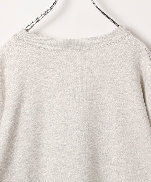 BAYFLOW（ベイフロー）の「[長いシーズン着られる裏毛素材]Cornellロゴスウェット（スウェット・レディース・ネイビー/オフホワイト/ワインレッド・FREE）」の22枚目の写真