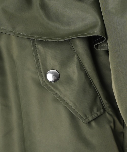Narcissus(ナルシス)の「【Narcissus】MA-1フリルロングコート Narcissus(ナルシス)の「【Narcissus】MA-1フリルロングコート
